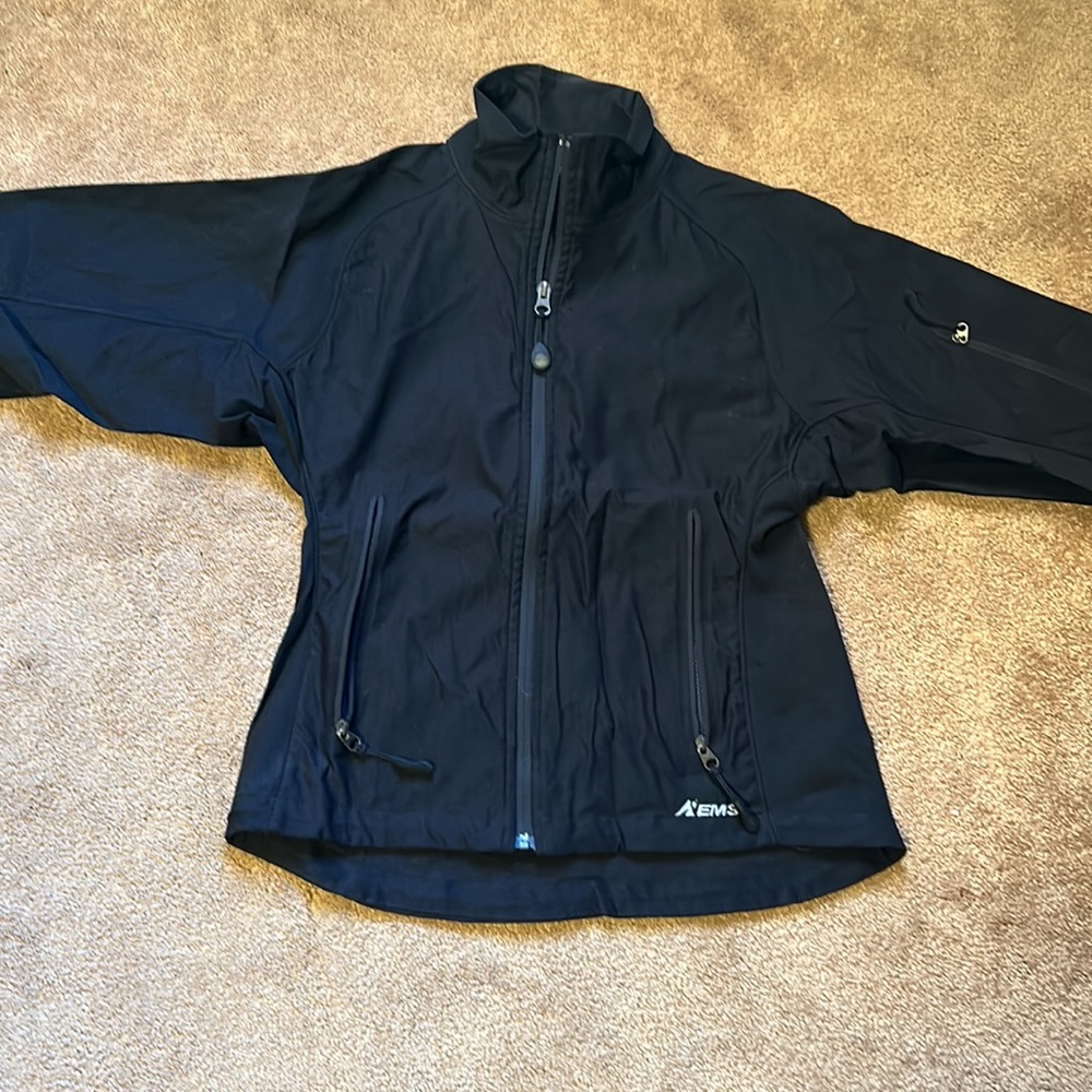 Eastern Mountain Sports Black Softshell Jacket